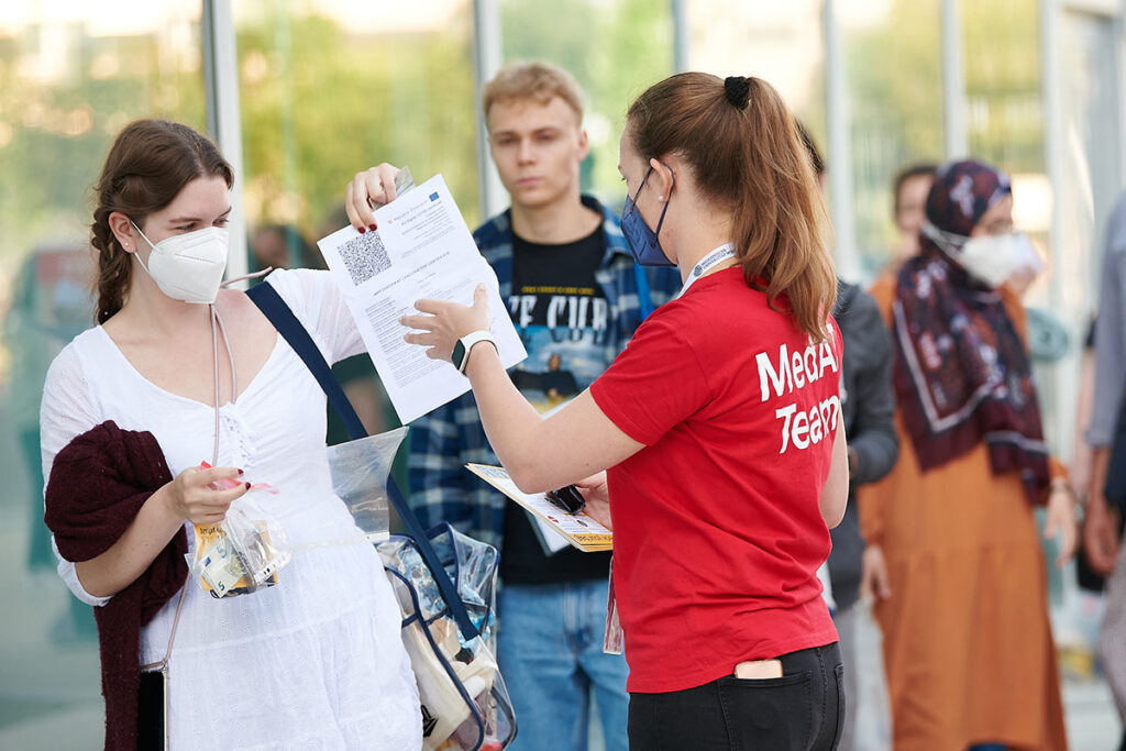 Zugangskontrole beim MedAT 2021